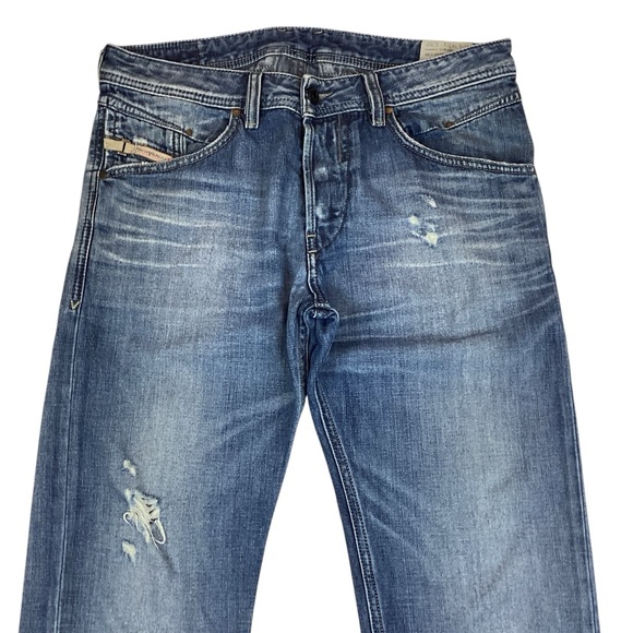 Diesel Industry Belther Regular Slim-Tapered Button Fly Jeans - Picture 4 of 13